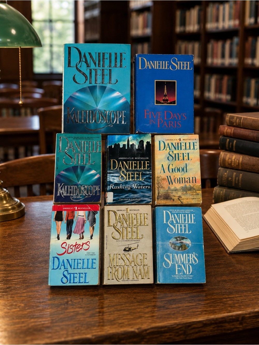 Danielle Steel Book Collection Bundle | Vintage Romance Fiction Set | Novels